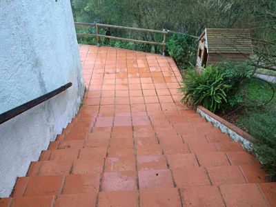 Limpieza de suelos de barro